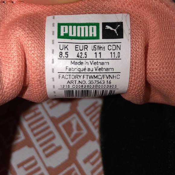 Leather Pumas - Picture 5 of 5